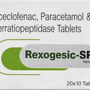 Aceclofenac,Paracetamol & Serratiopeptidase Tablets