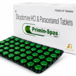 Dicyclomine HCL & Paracetamol Tablet