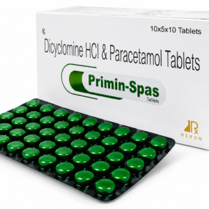 Dicyclomine HCL & Paracetamol Tablet