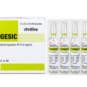 Topgesic buprenorphine Injection IP 0.3 mg/mL